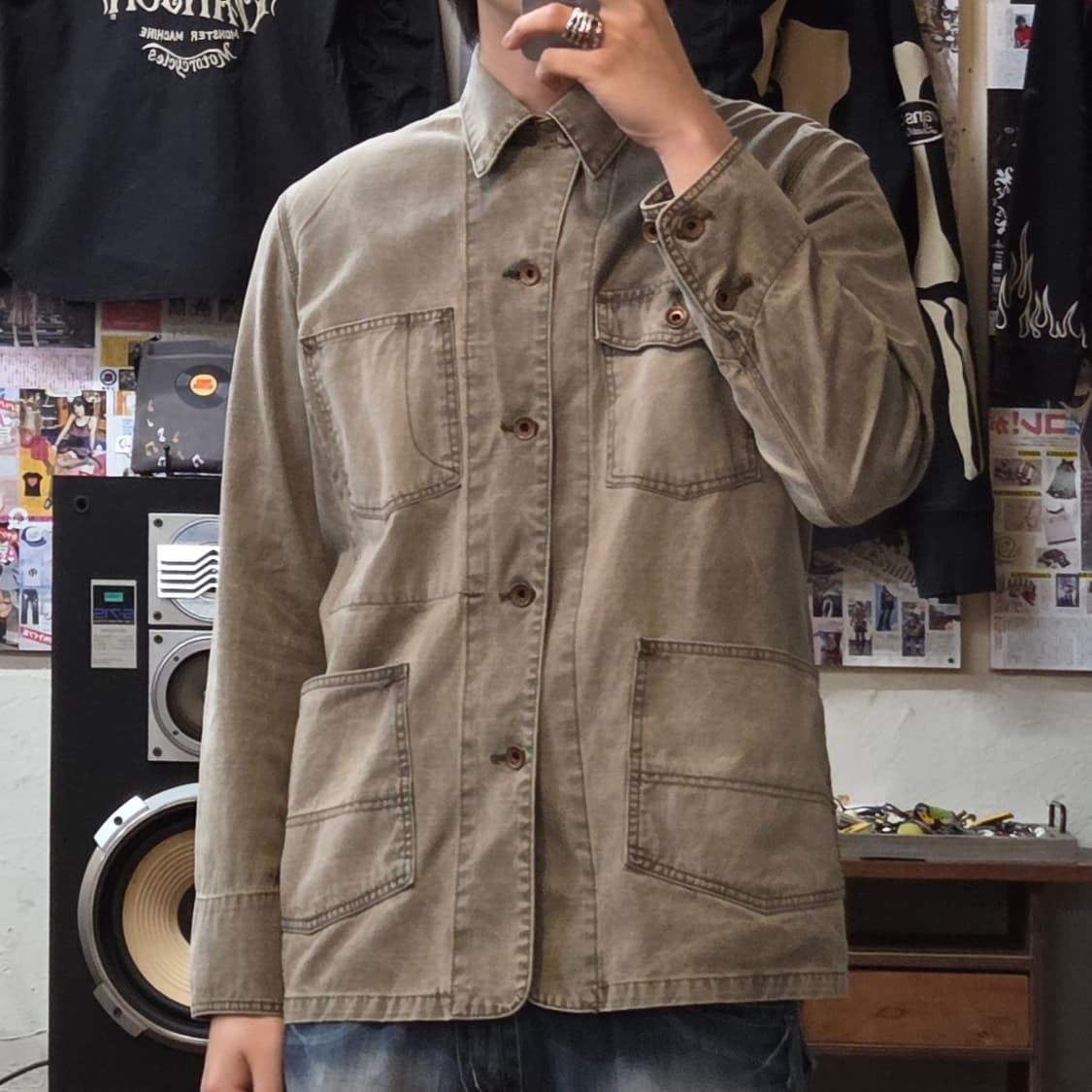 JPN 에드윈 그레이 데님 자켓 상품이미지1