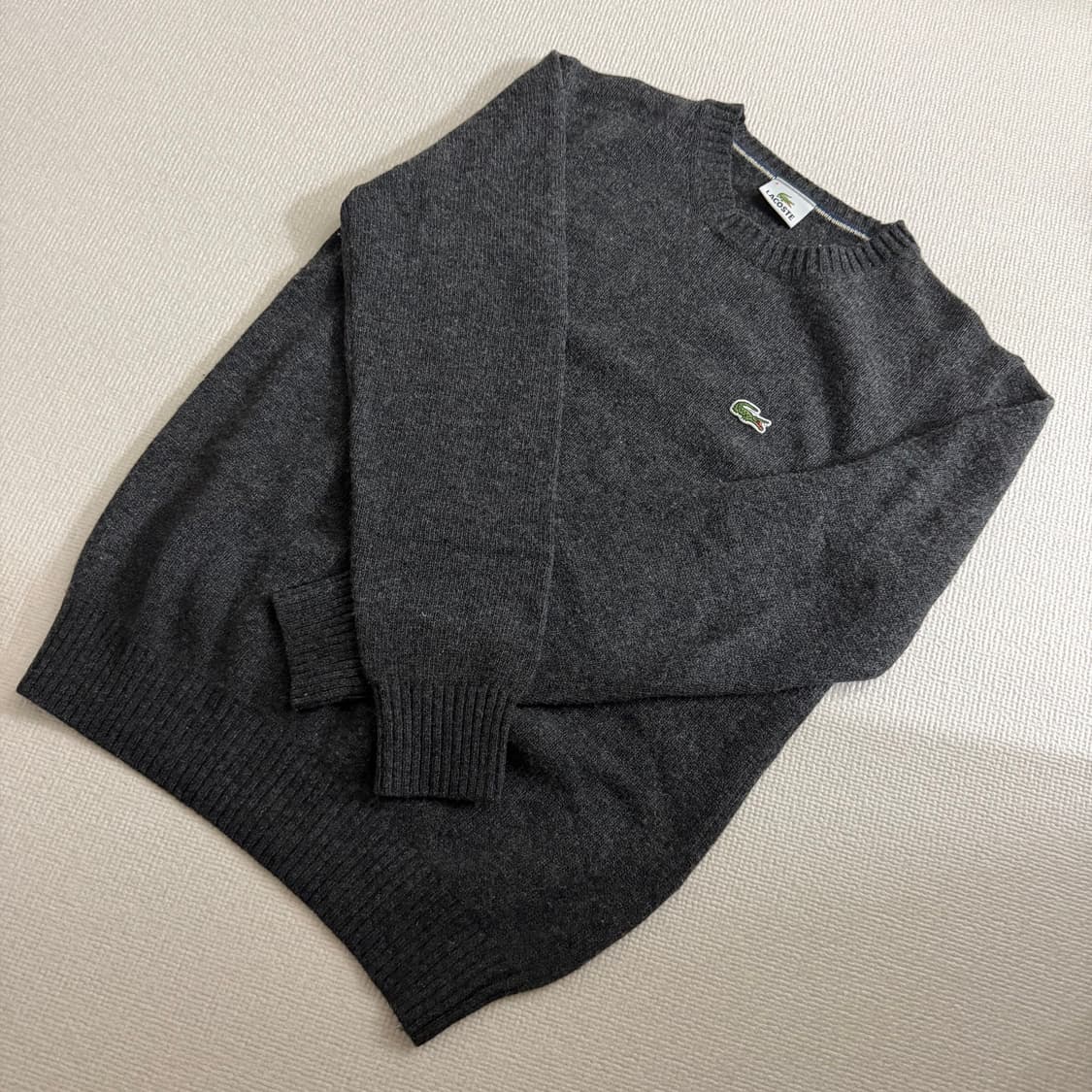 라코스테 차콜 그레이 니트 상품이미지2