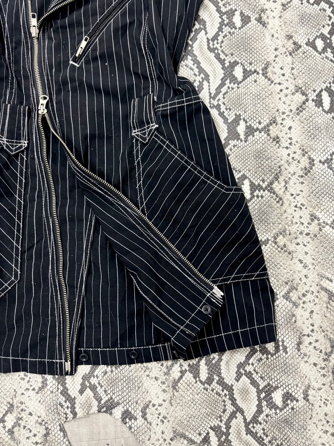 “Algonquins” 00’s Design Stripe 2-way Lo 상품이미지6