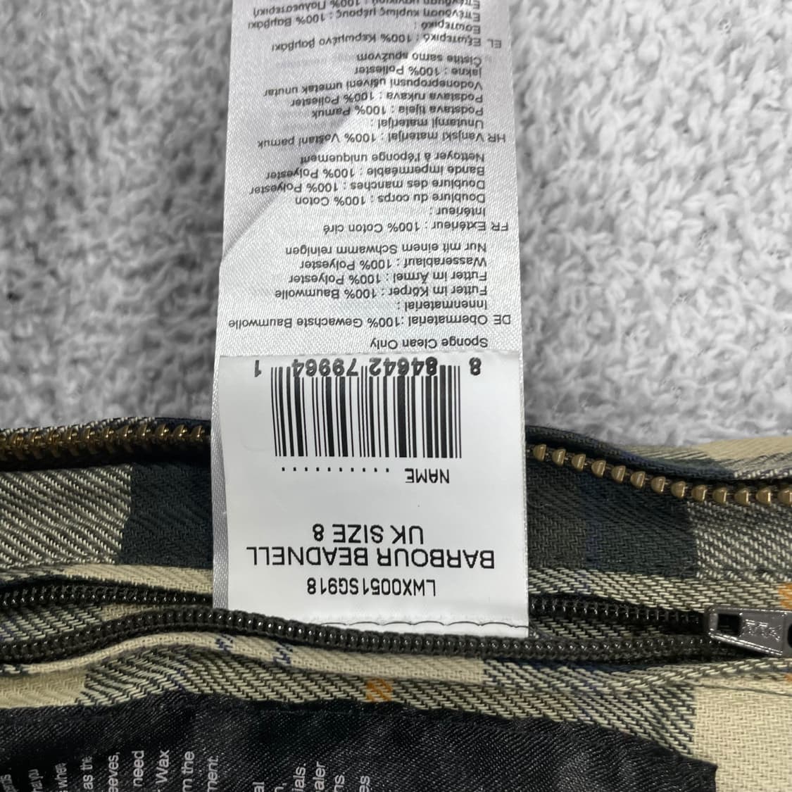 바버 Barbour 뷰포트 왁스 자켓 세이지그린 상품이미지7