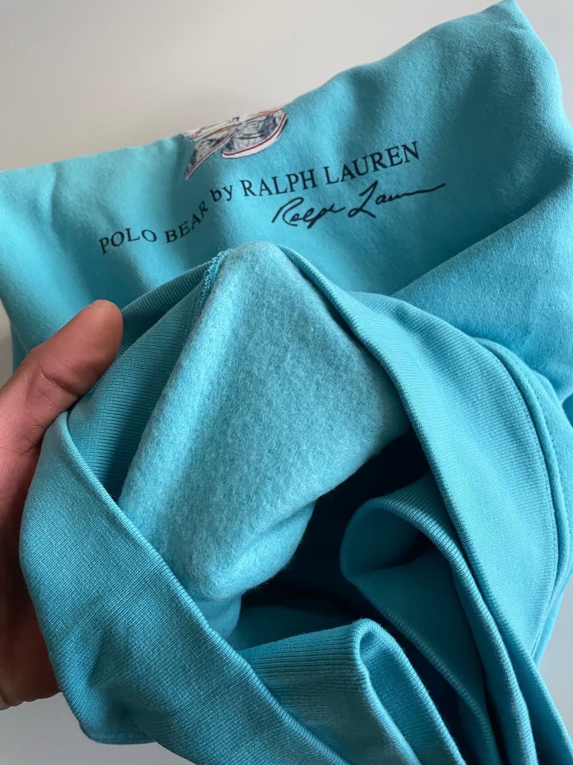 폴로 신형 폴로베어 풀오버 후드 XL 상품이미지3