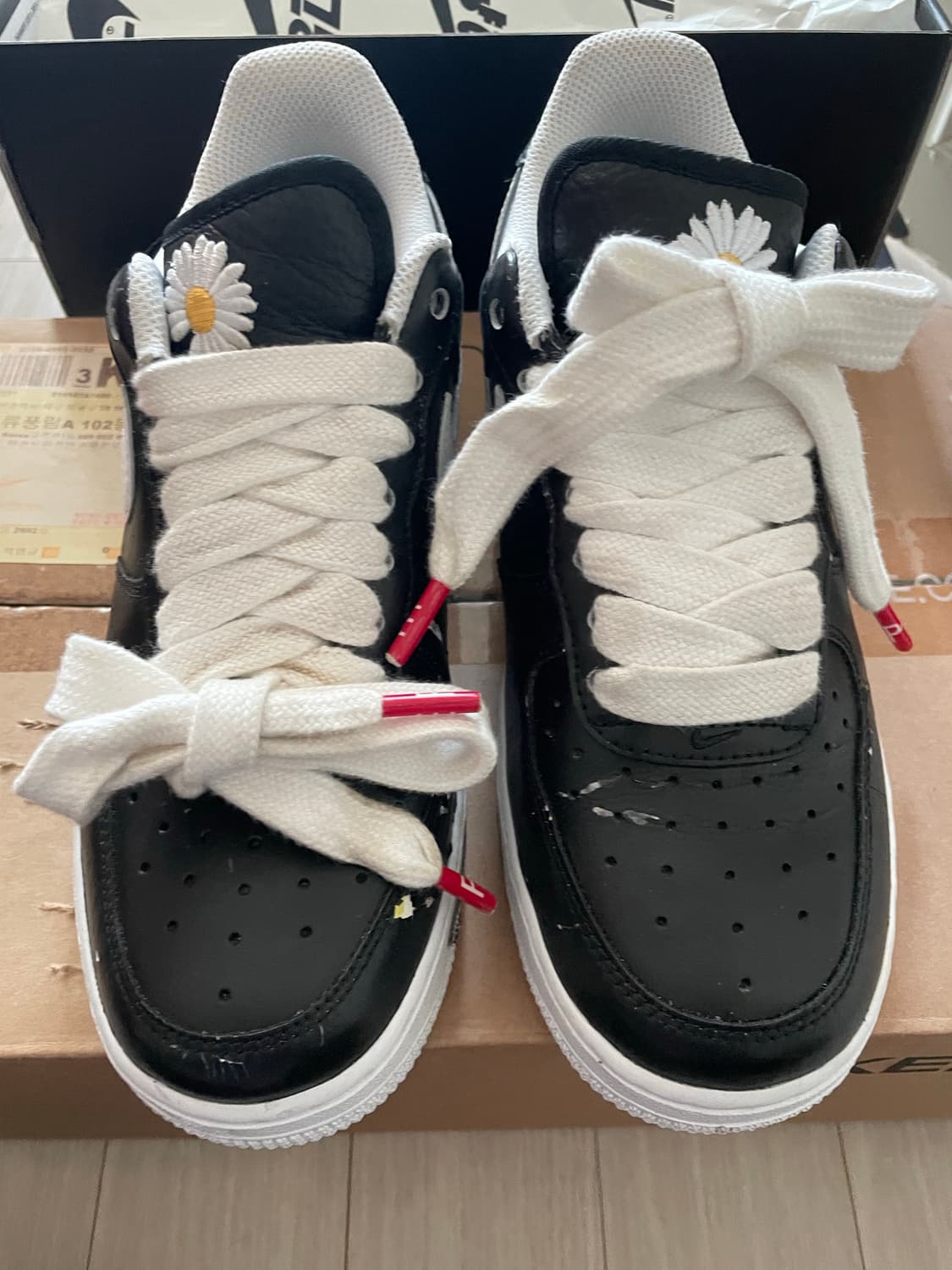 나이키 x 피스마이너스원 에어포스 1 로우 파라노이즈 상품이미지4