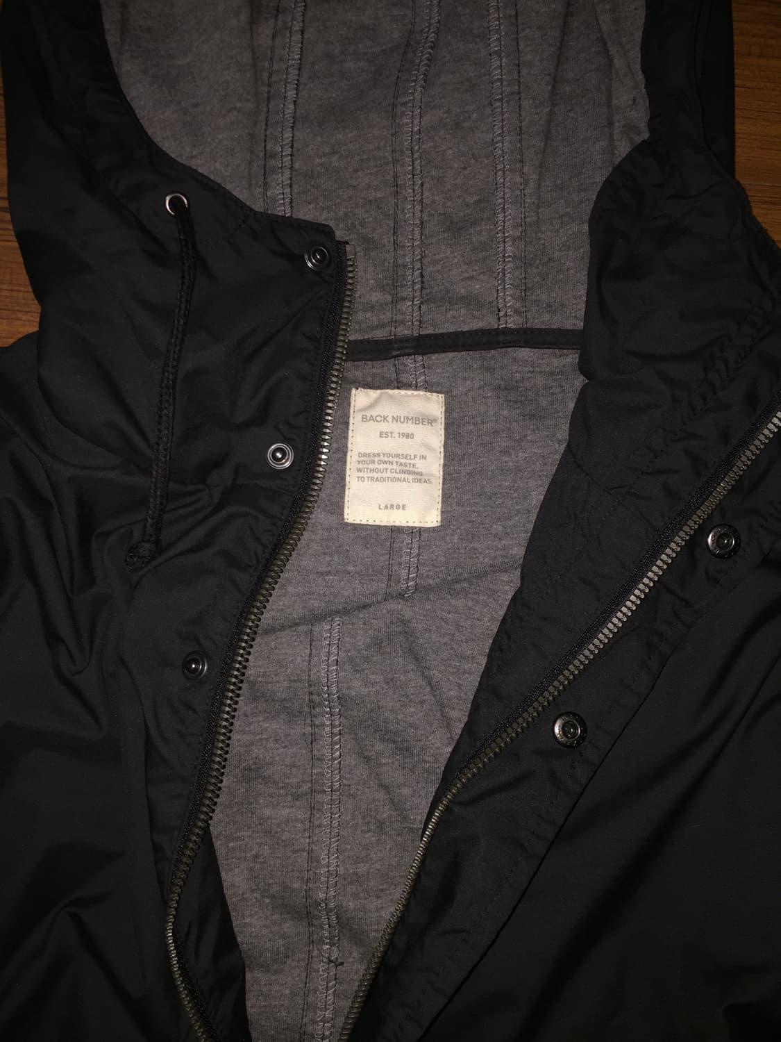 Nylon Hooded Zip-up Jacket 상품이미지4