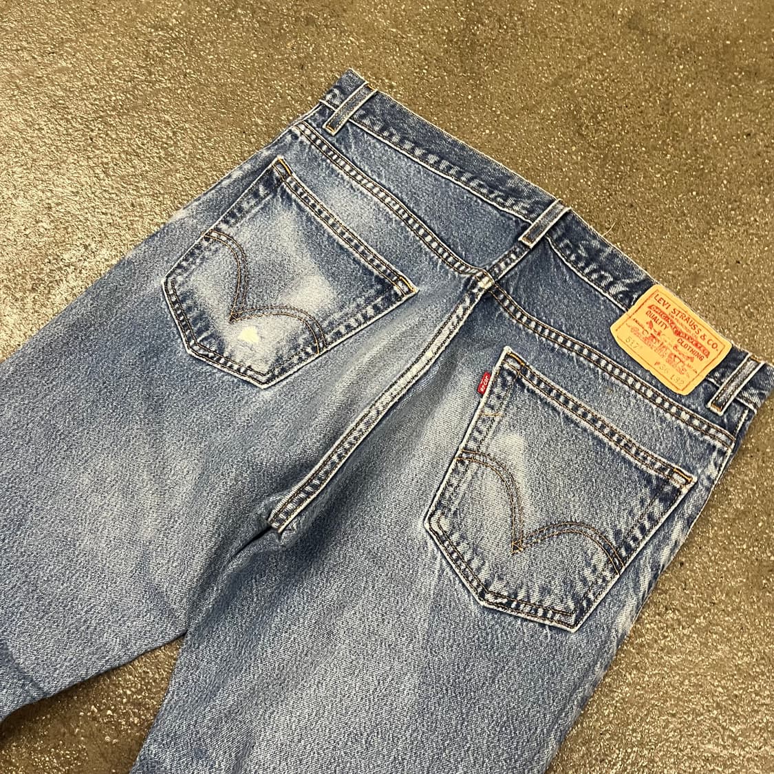 00s Levis517 데님 부츠컷 (34) 상품이미지4