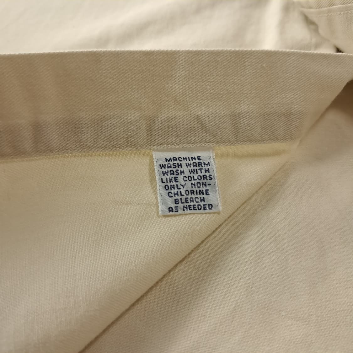 CJ043 XL 폴로 90s 미국판 블레어 크림 아이보리 셔츠 남방 상품이미지5