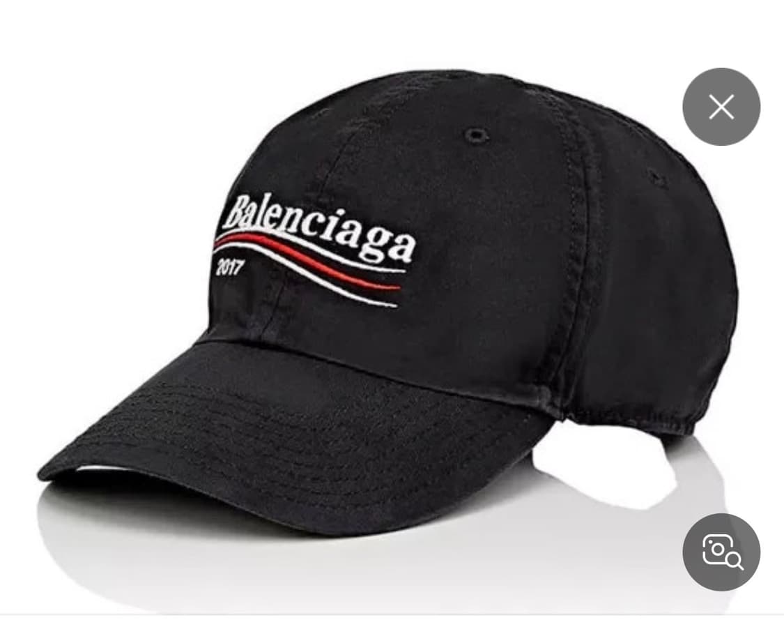 발렌시아가 웨이브 볼캡 모자 상품이미지1
