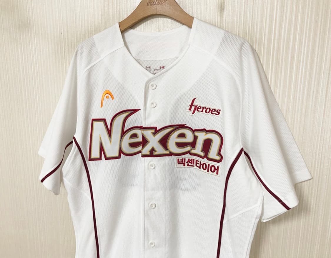 (2)KBO 헤드 넥센히어로즈 올드유니폼/선수지급용 #98 이형석 상품이미지5