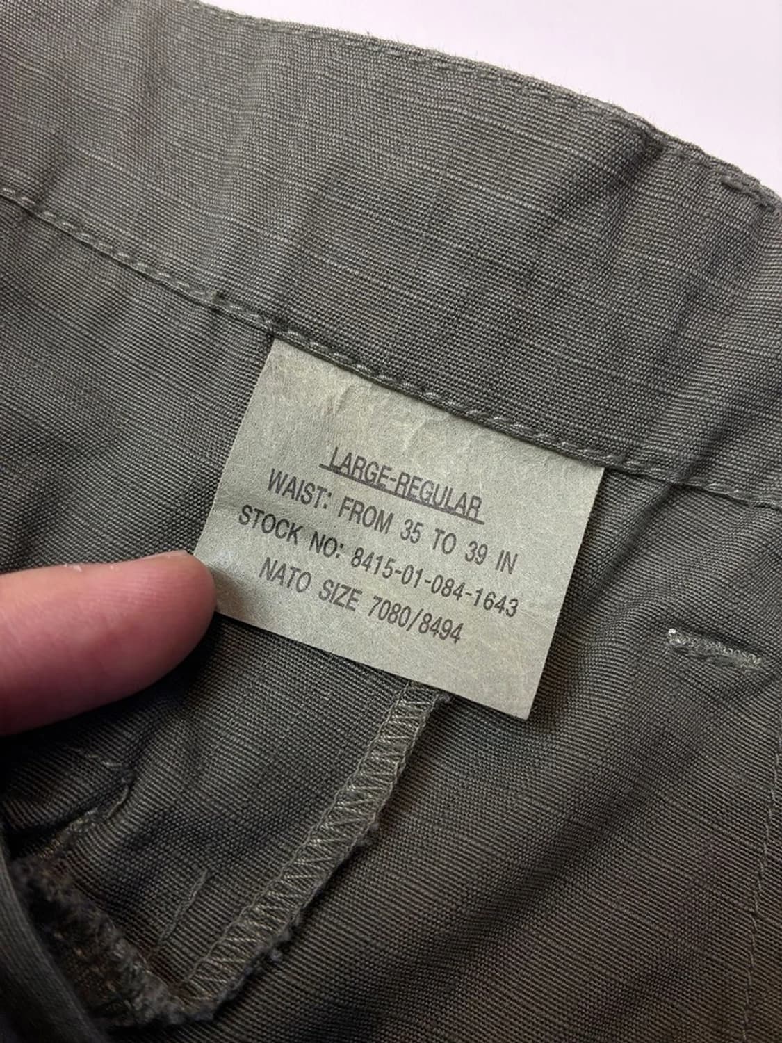 BDU USA 와이드 립스탑 카고 팬츠 PN5570 상품이미지7