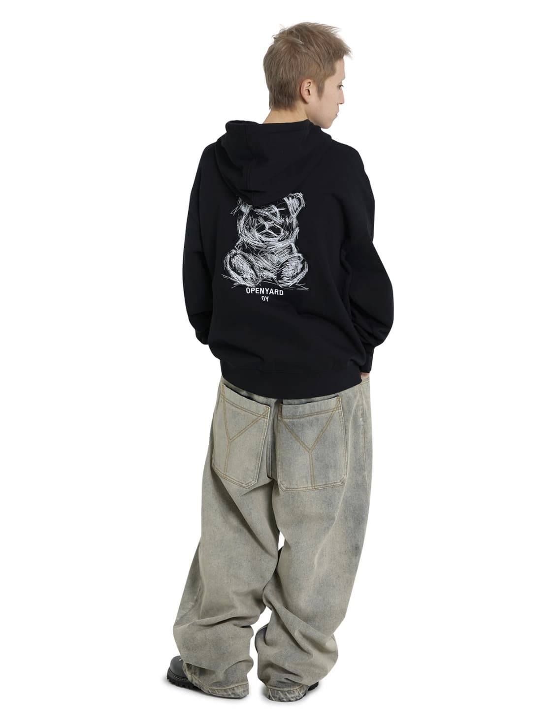 [L] OY 오와이 스케치 돌리 후드 집업 상품이미지1