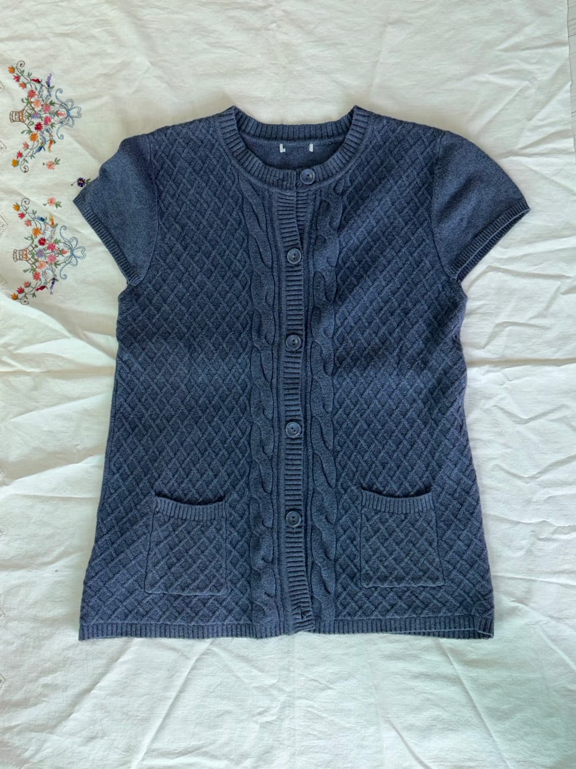 빈티지 모리걸 니트 가디건 상품이미지1