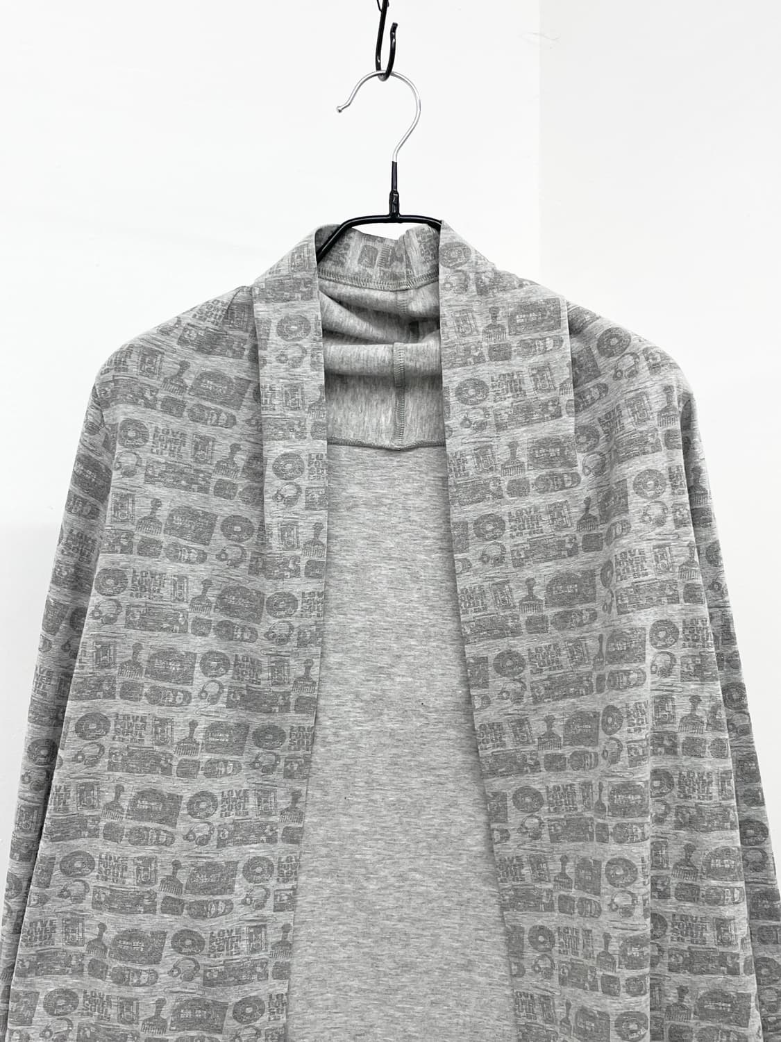 그레이 뮤직 글리터 가디건🎧 상품이미지7