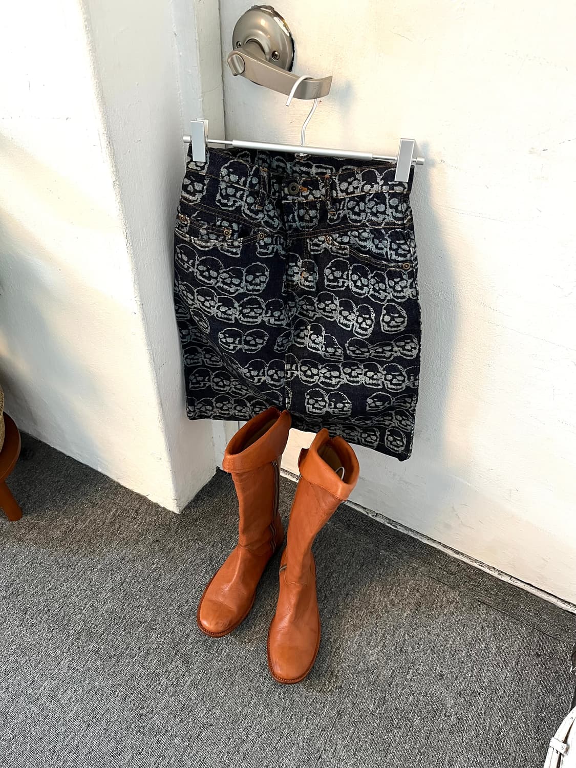 히스테릭 글래머 해골 스커트 상품이미지8