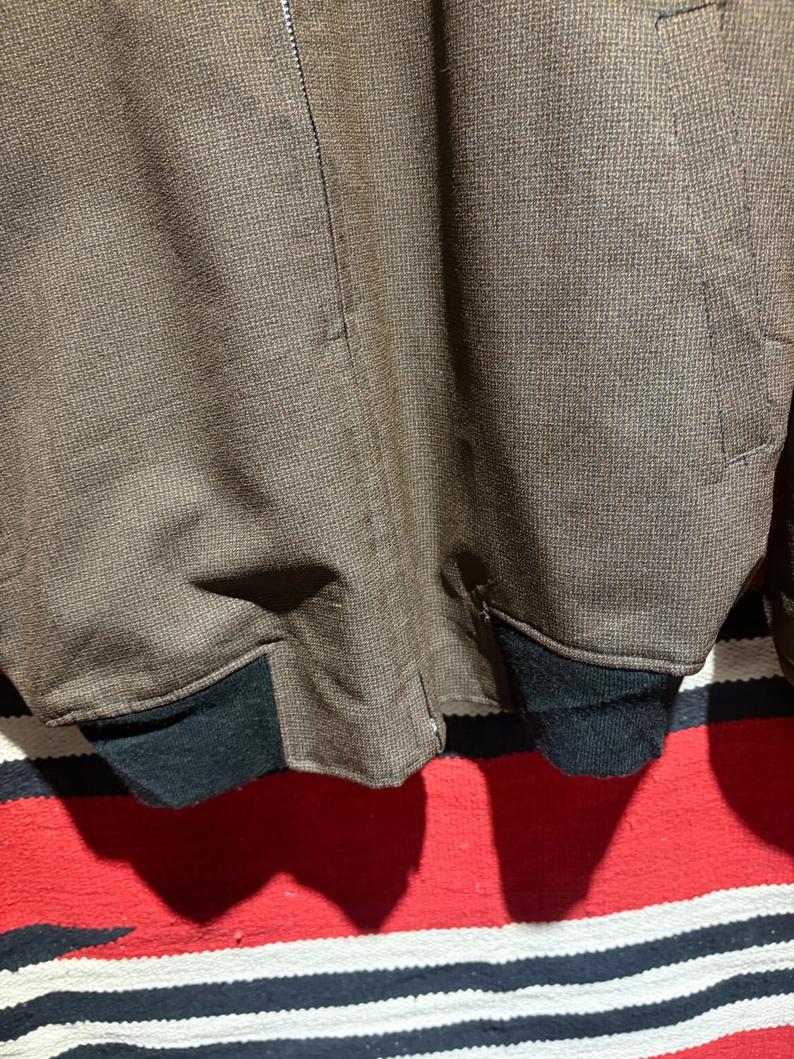 Classic brown blouson / 클래식 브라운 봄버 블루종 상품이미지7