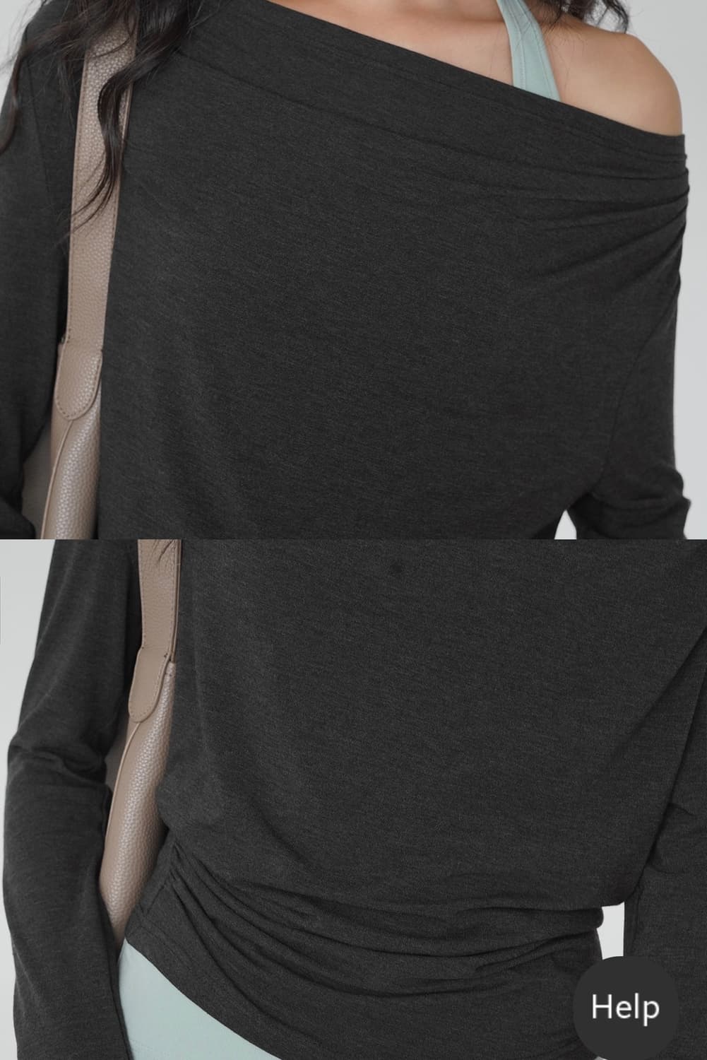 네버씬비포 오프숄더 티셔츠 상품이미지2