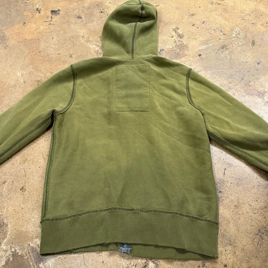 아베크롬비 카키 말차 후드집업 상품이미지5