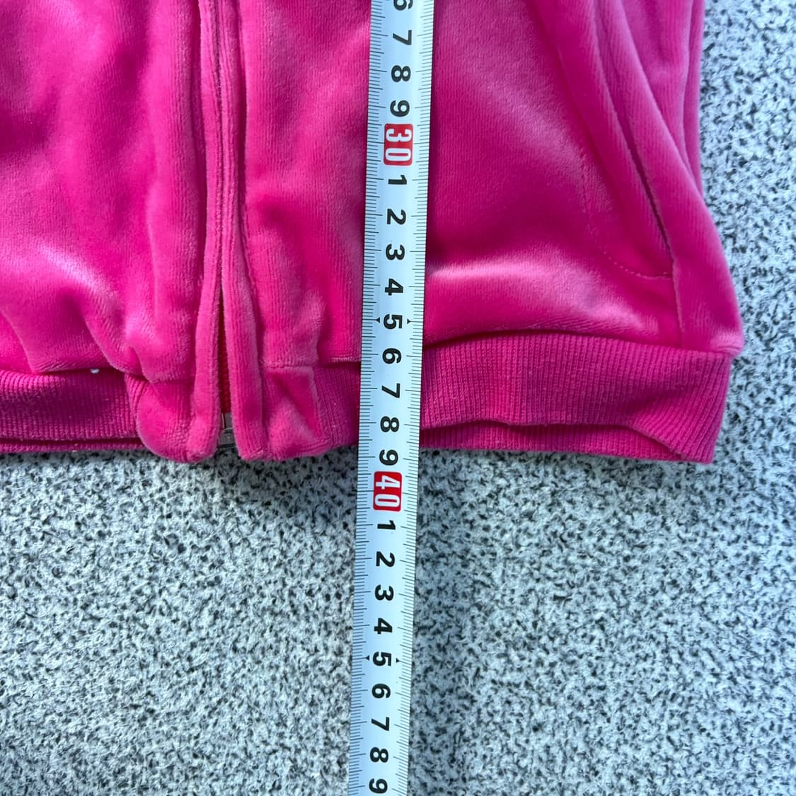 036 아디다스 키즈 벨벳 집업 0608J1 상품이미지7