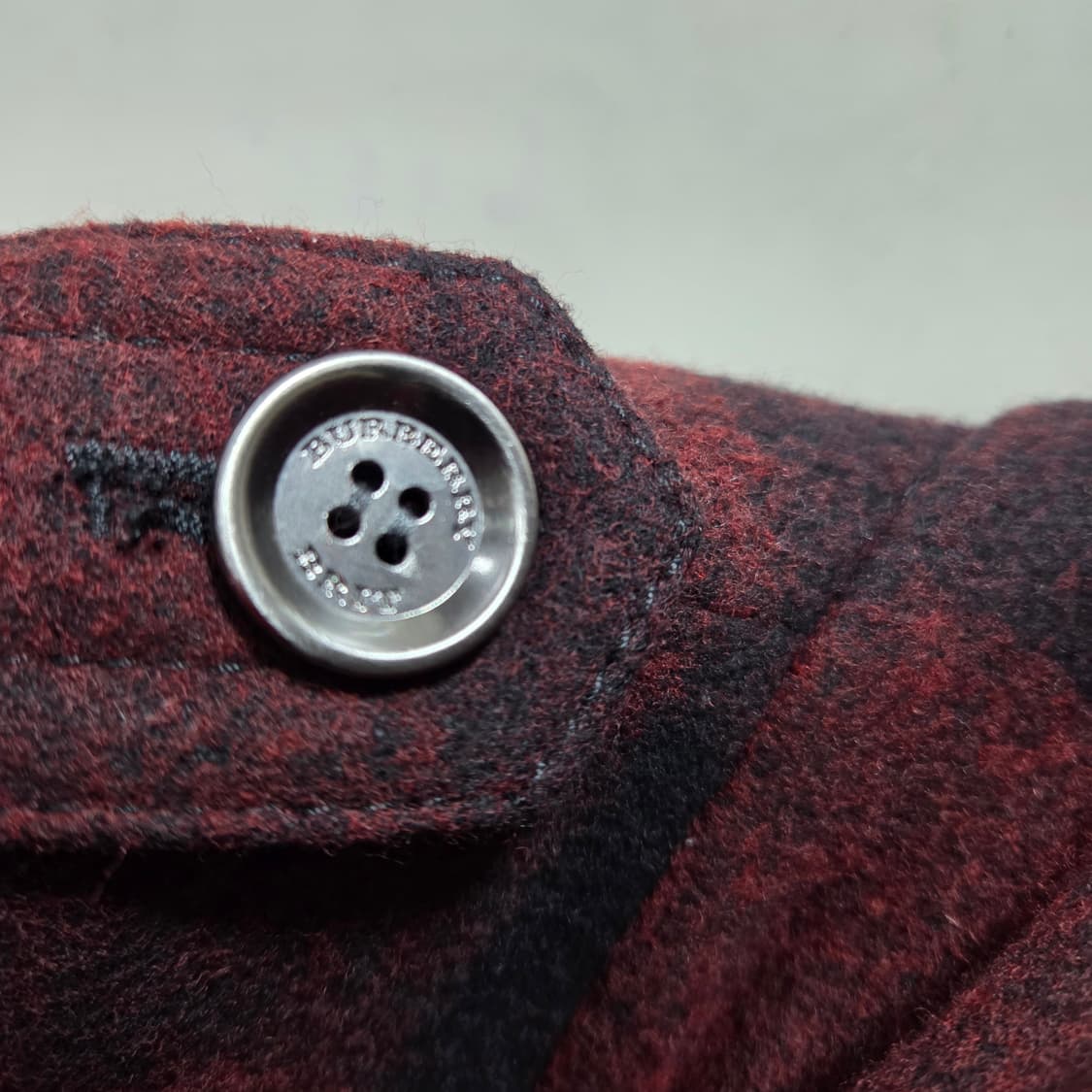 버버리 체크 롱 코트 상품이미지3