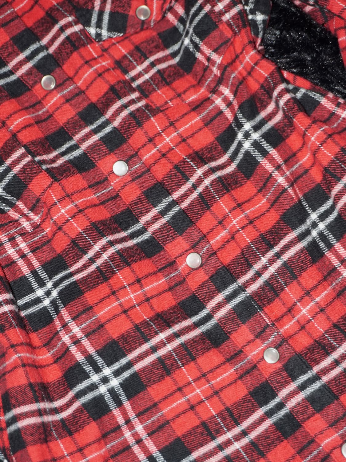 (rote rose) punk stud flannel  상품이미지3
