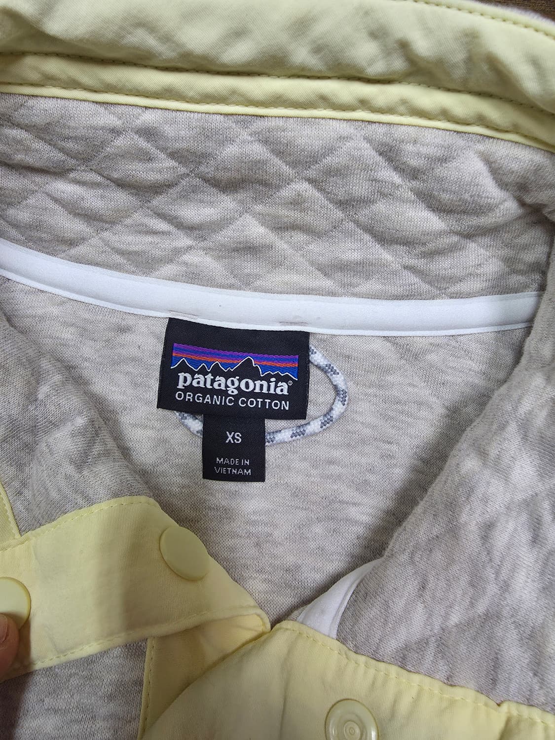 파타고니아 오가닉 퀄트 풀오버 상품이미지3