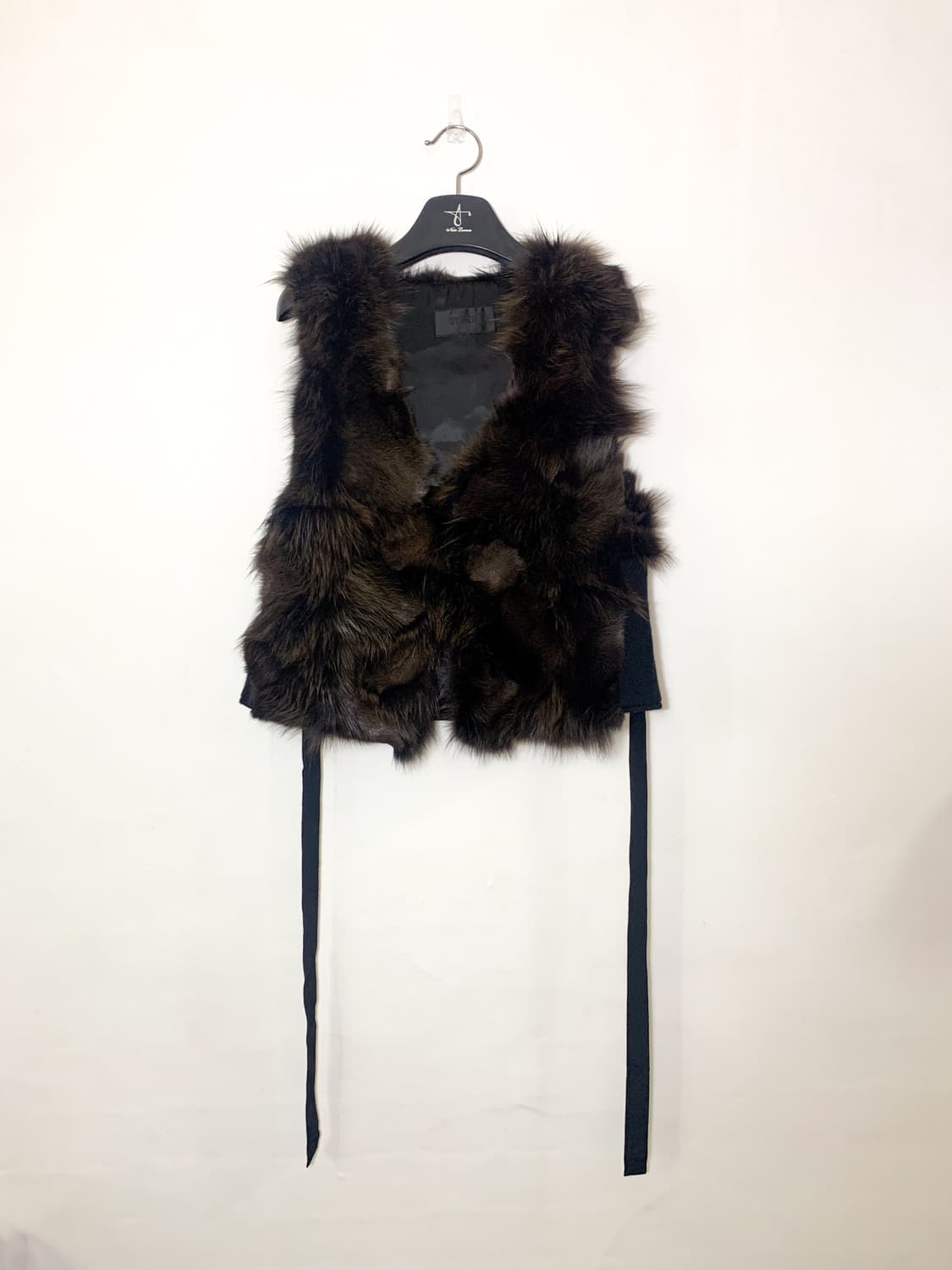 SYSTEM 시스템 천연 폭스 퍼 베스트 상품이미지1