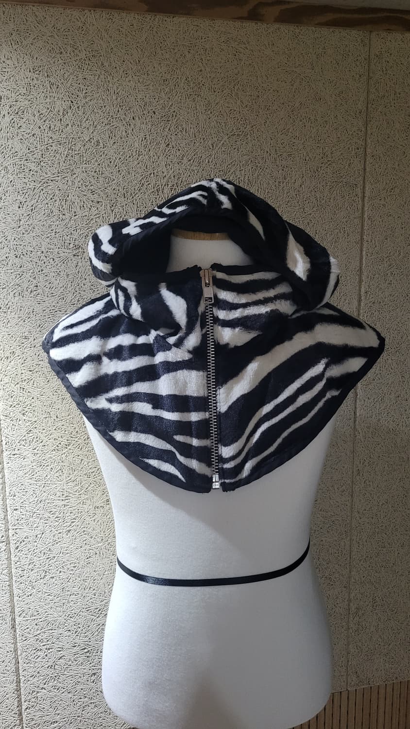 꼼데가르송 옴므플러스 지브라 넥워머 상품이미지4