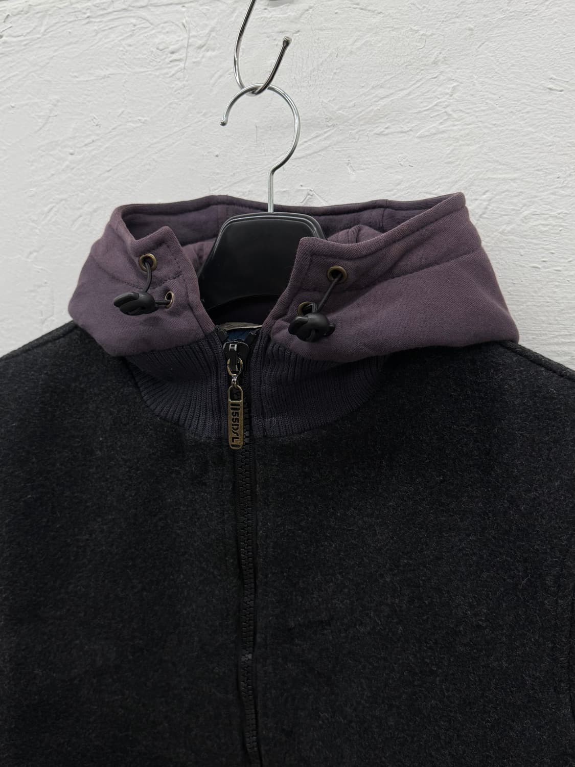 55dsl 패치 울 점퍼 상품이미지2