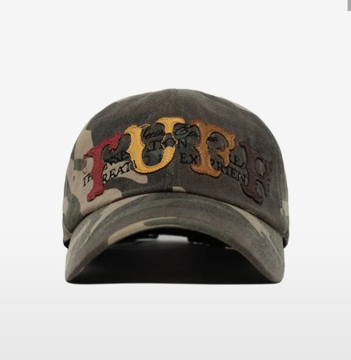 레더패치 터프캡 카모 상품이미지1