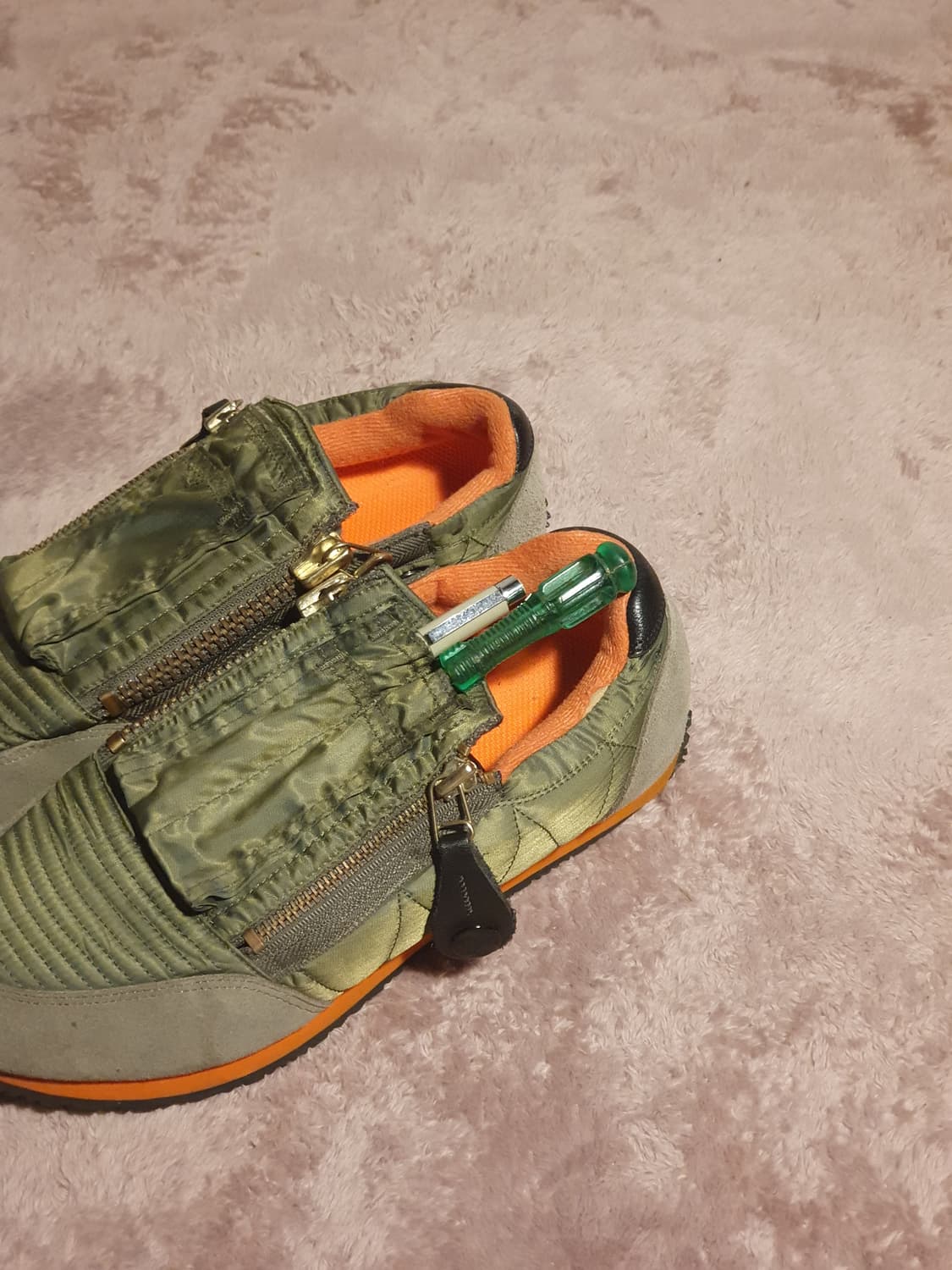 Kapital ma-1 khaki shoes 상품이미지6