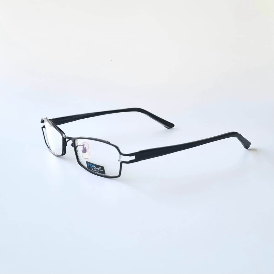 데드스탁 긱시크 옆으로 반무테 사각 안경테 1330 상품이미지2