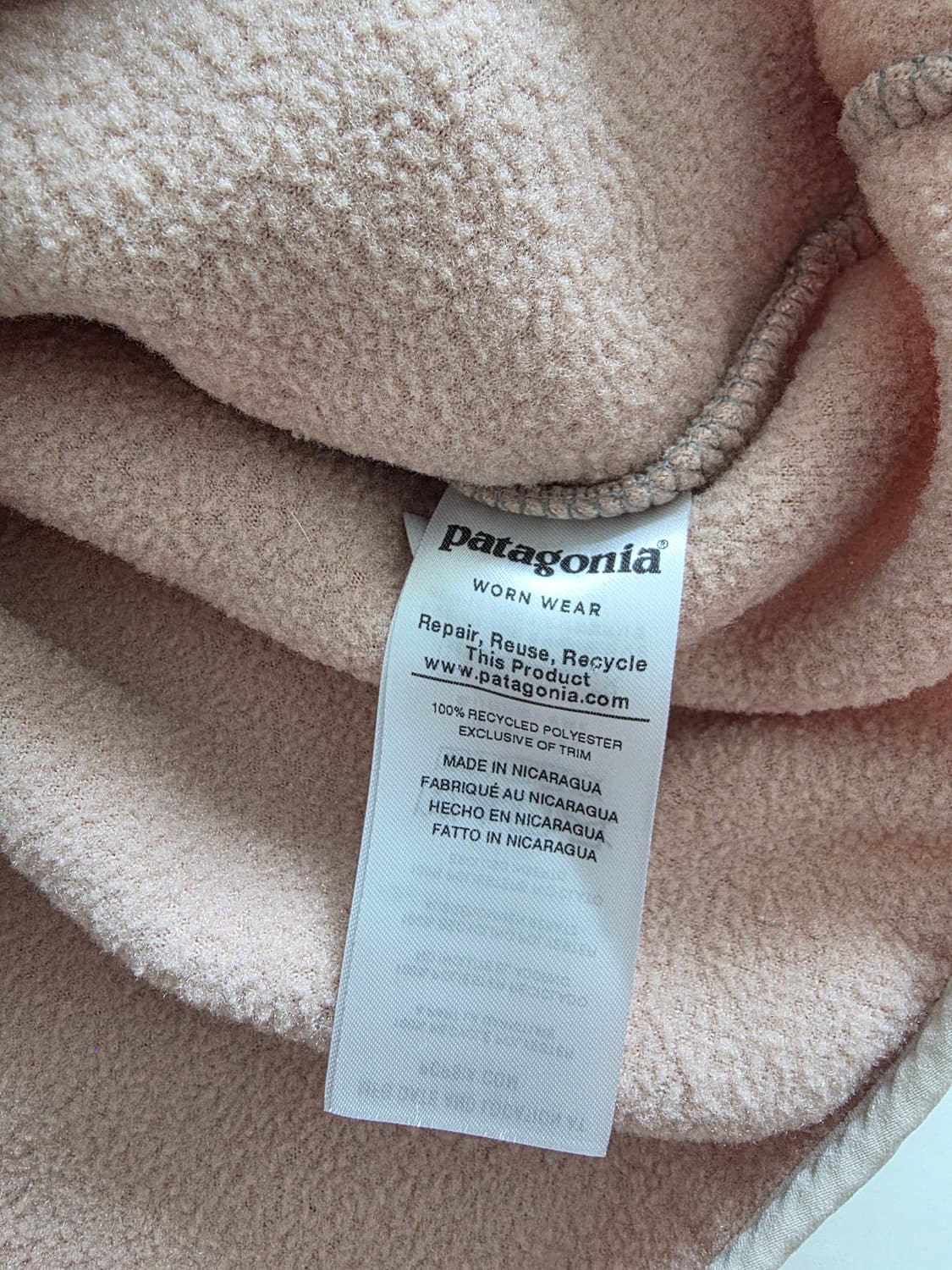 파타고니아 신칠라 라이트웨이트 로즈워터 우먼 L 상품이미지2