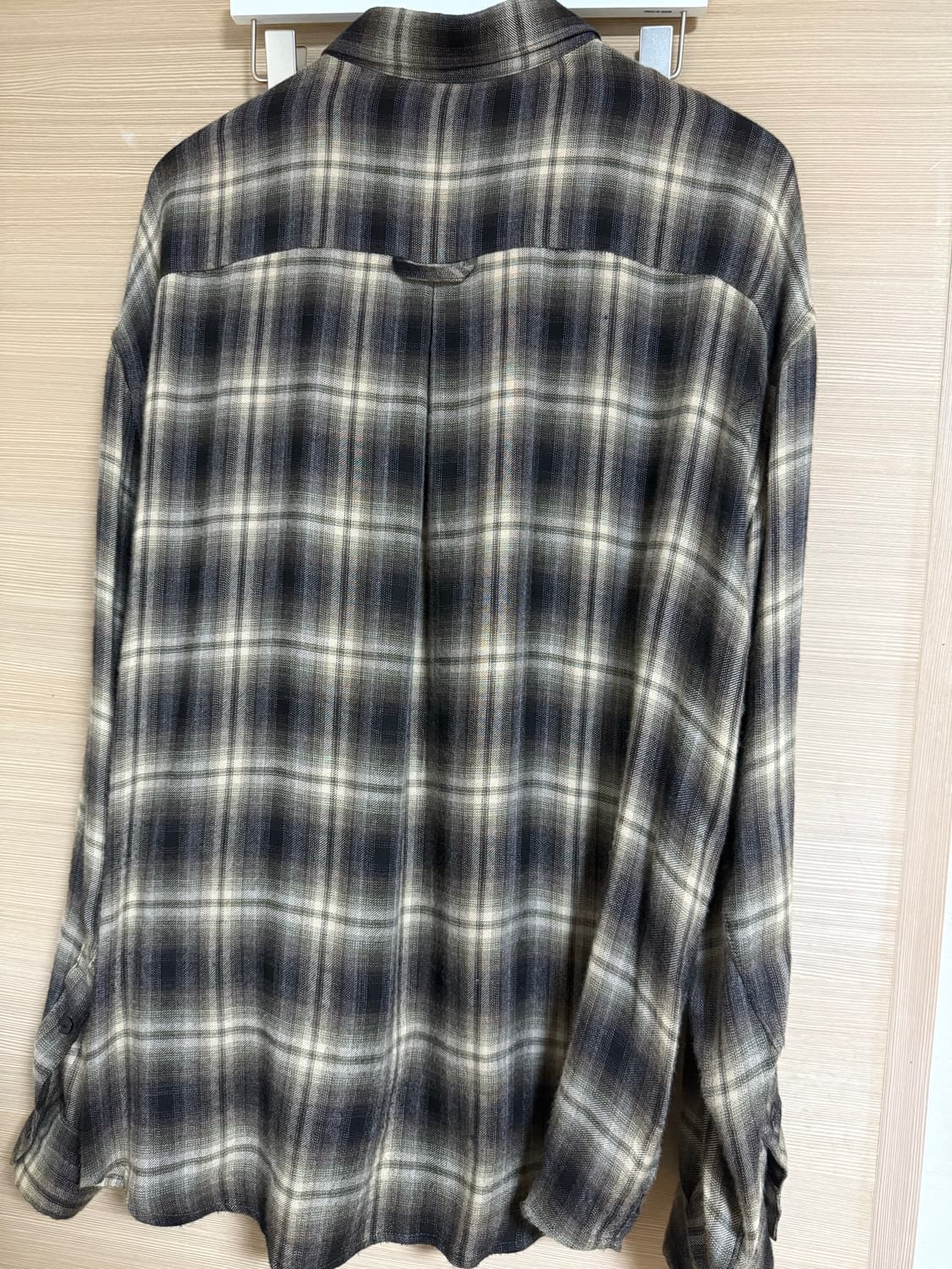 [3]폴리테루 멀티브라운 체크셔츠 상품이미지3