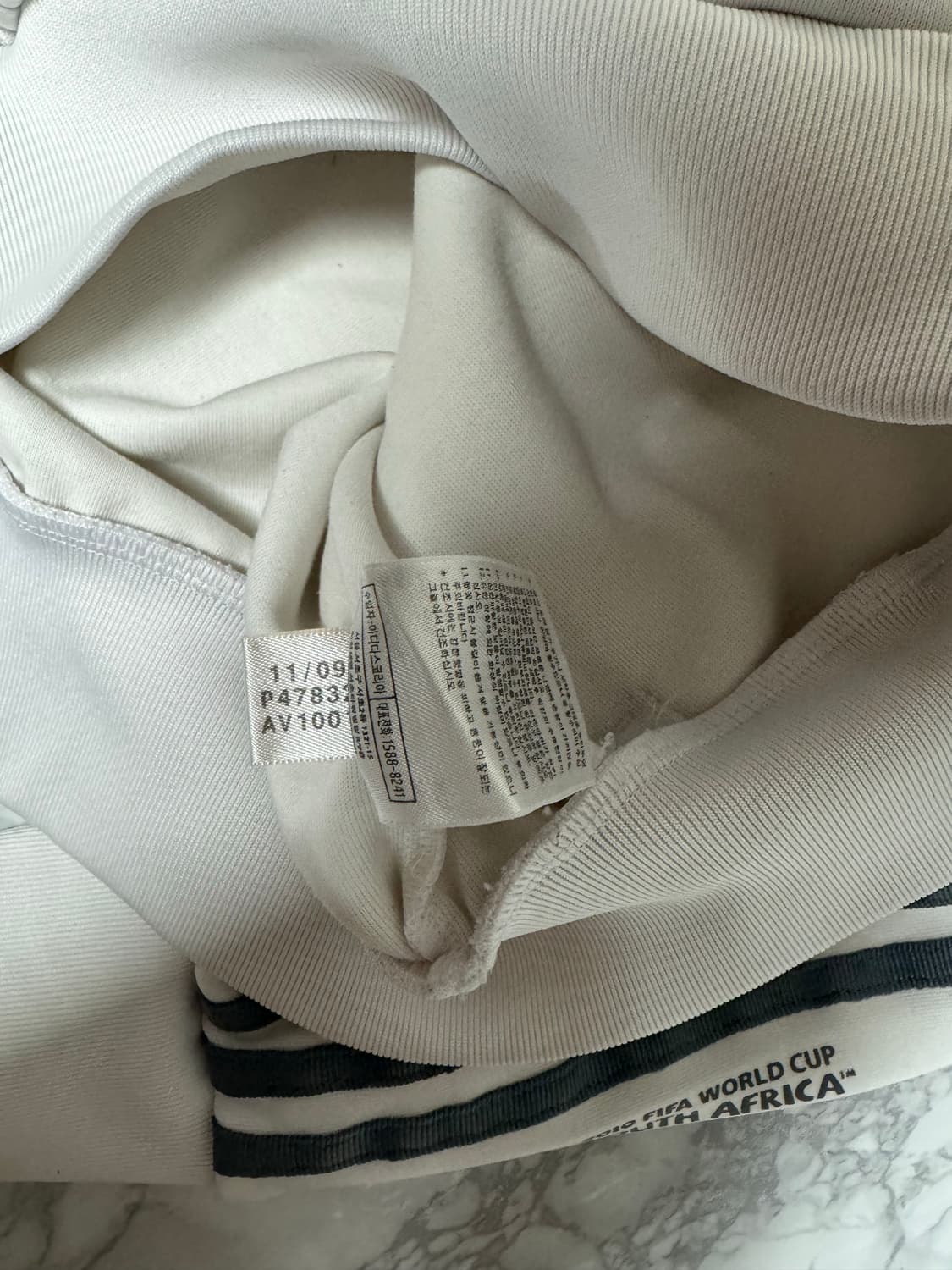 아디다스 2010 FIFA 남아공월드컵 한정판 트랙탑 트레이닝 져지 자켓 상품이미지9