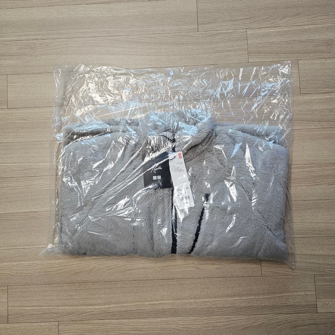 L 새제품) 유니클로 x 니들스 플리스 자켓 후리스 베이지 490408 상품이미지2