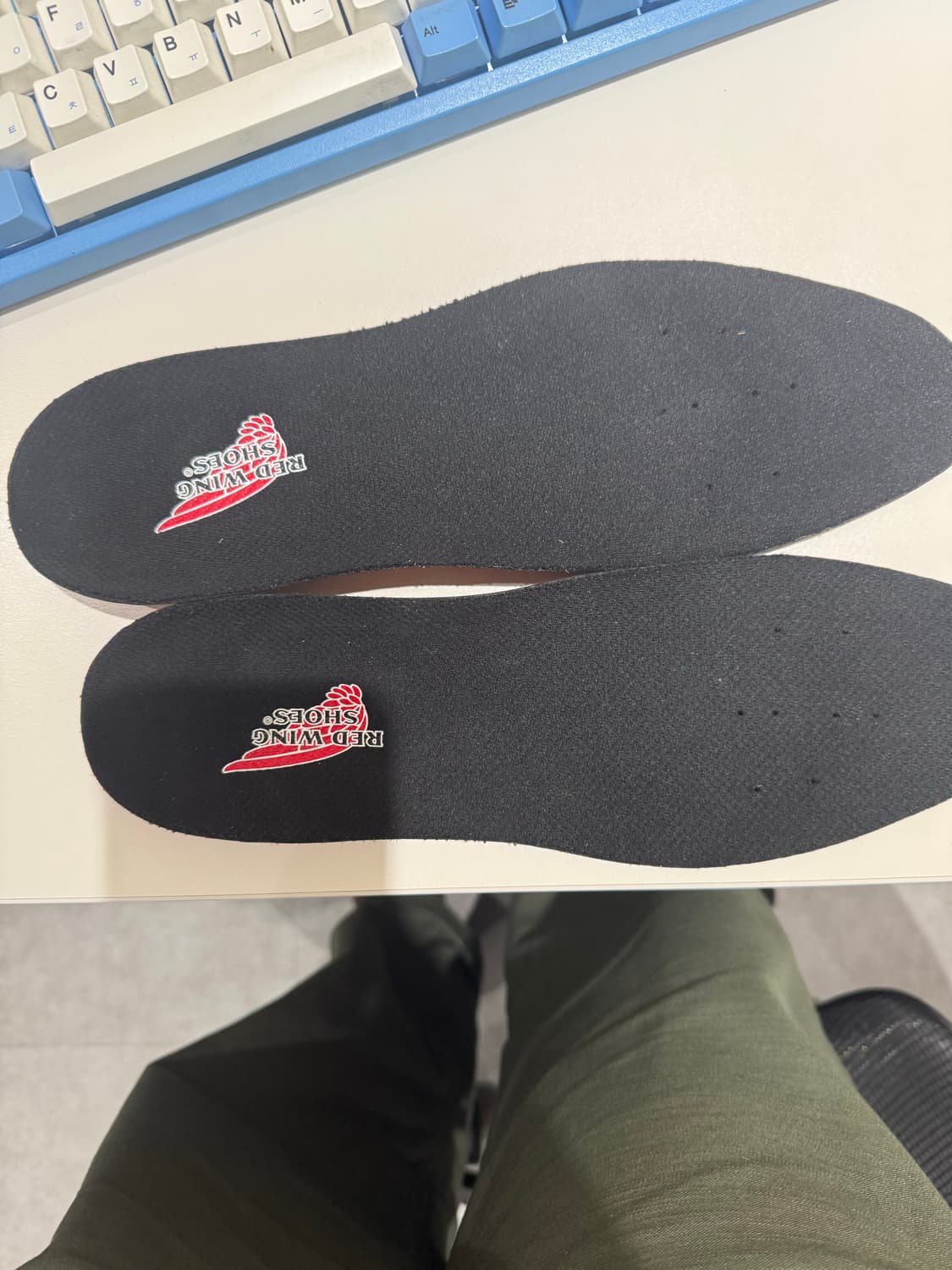 레드윙 깔창96388레드베드 us10사이즈 판매 상품이미지3