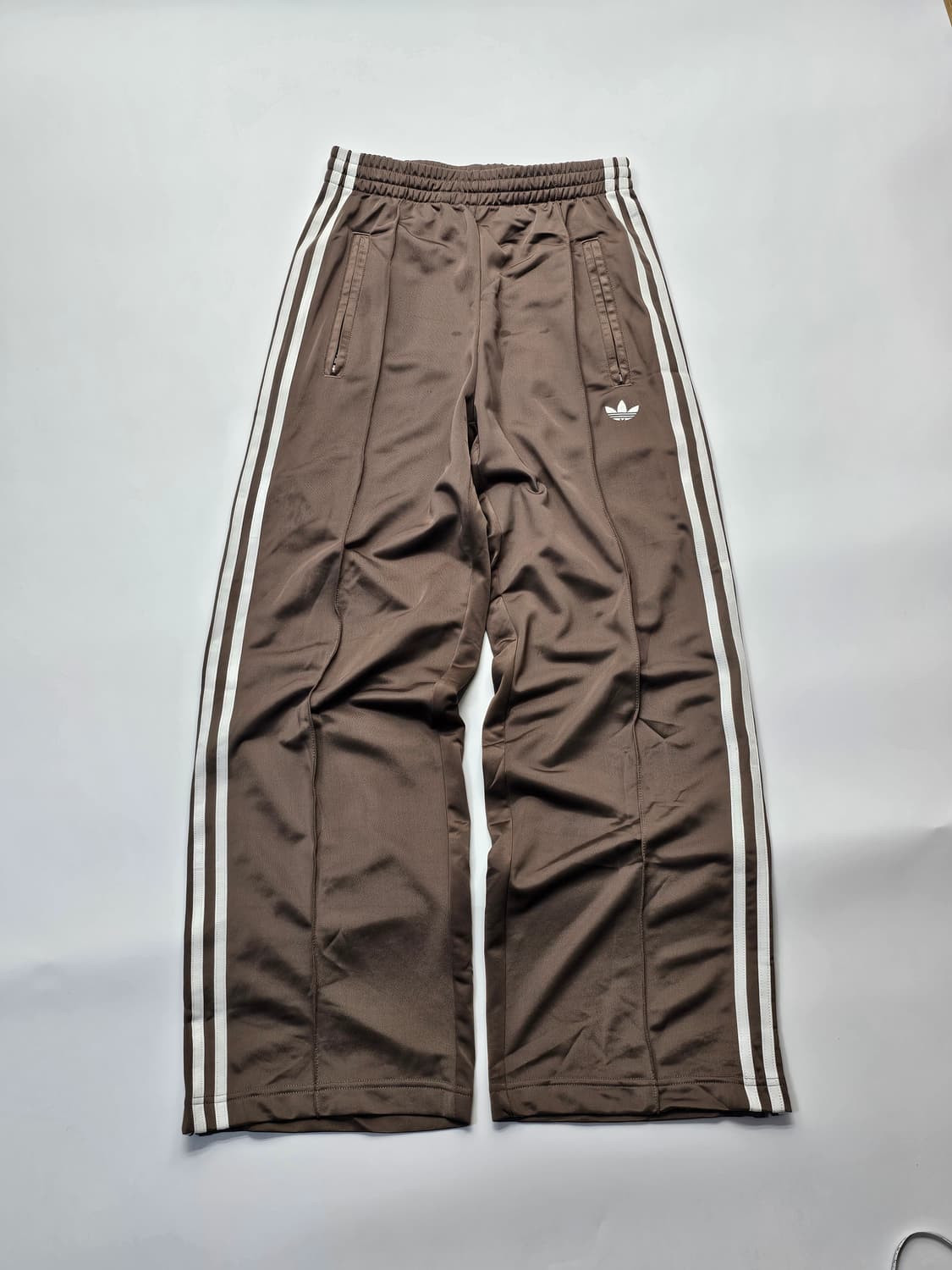 아디다스 삼선 브라운 트랙팬츠 와이드 져지 바지 상품이미지1