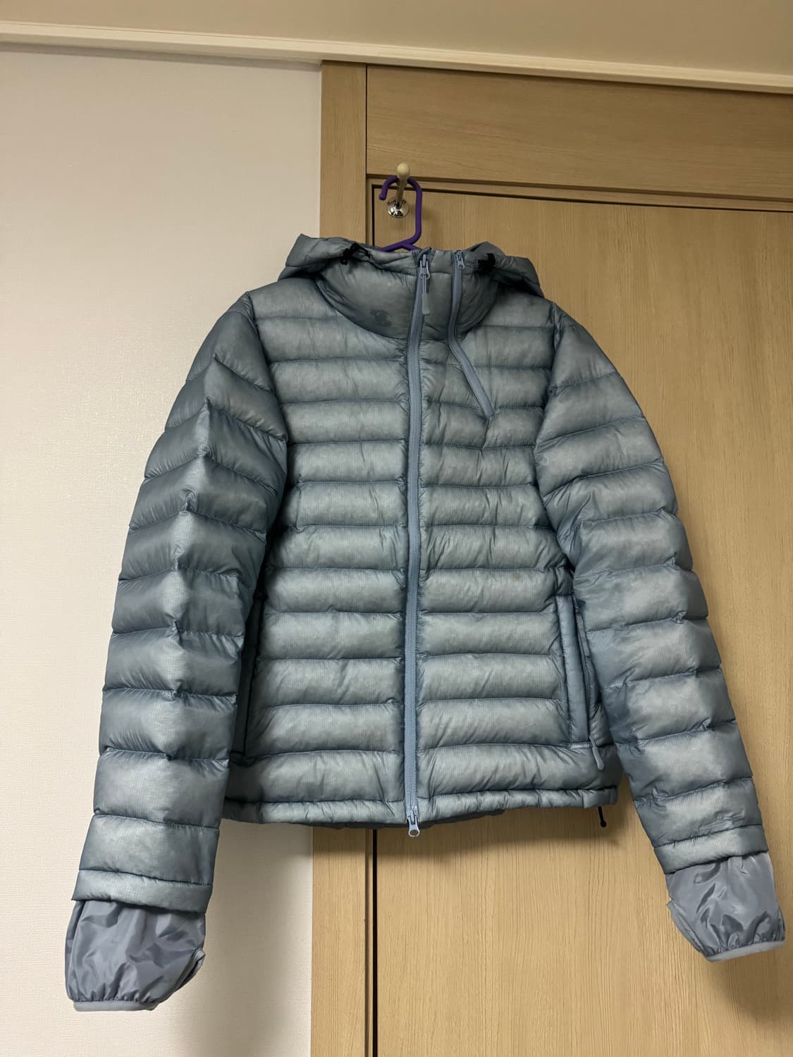 산산기어 서픽스 푸퍼자켓 스카이블루 24fw 1size 상품이미지2