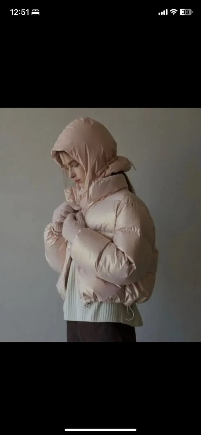 라퍼지포우먼 크롭패딩 상품이미지1