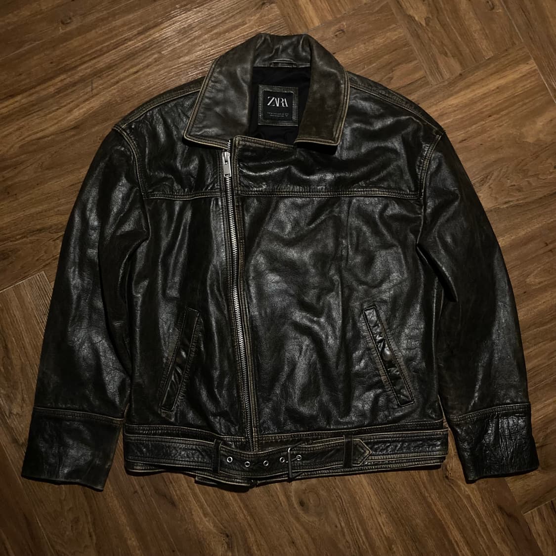BUFFALO LEATHER RIDER JACKET 상품이미지3