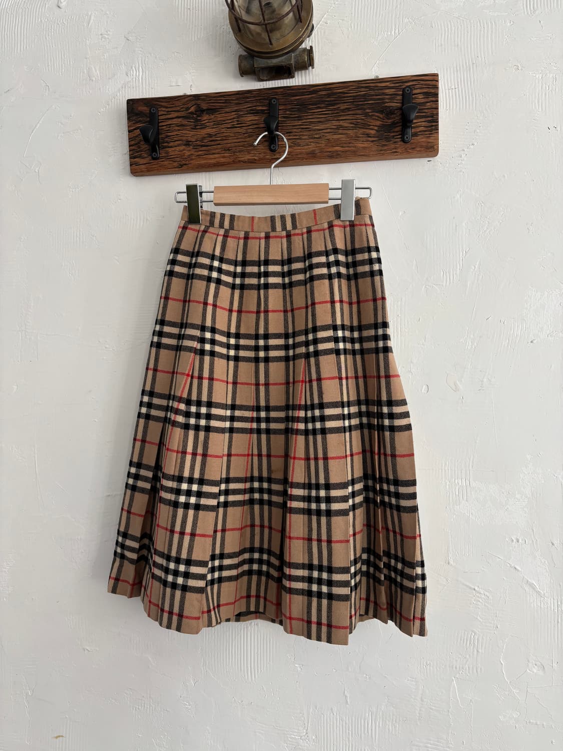 Burberrys 버버리 노바체크 플리츠 미디 스커트 상품이미지5