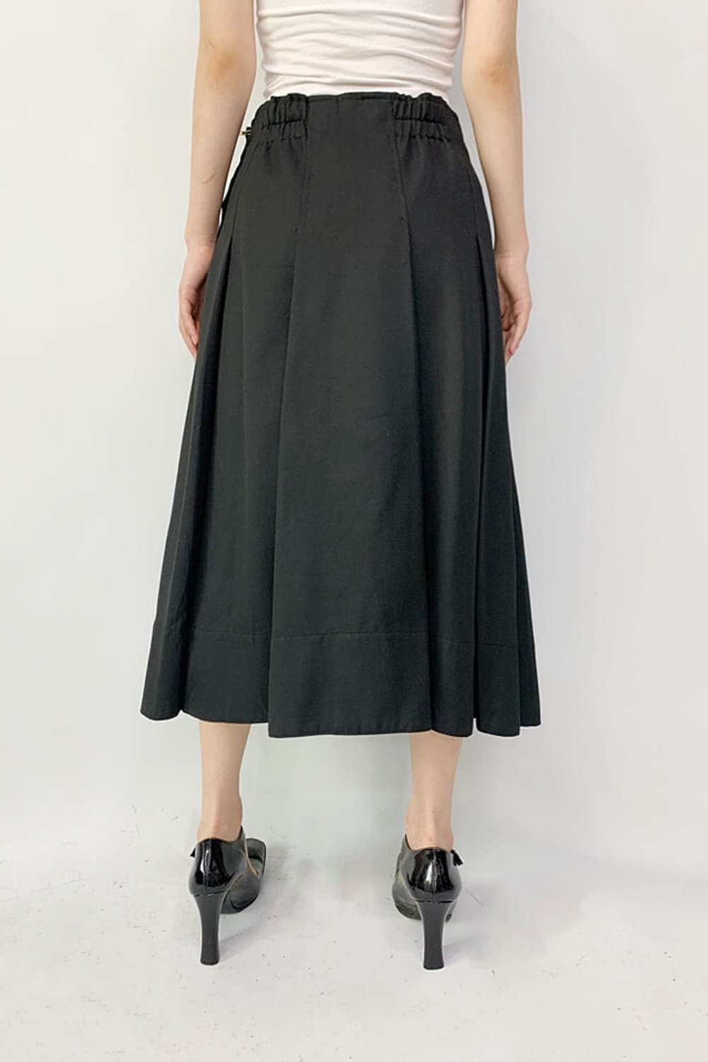 mila owen 빈티지 스커트 블랙 상품이미지3