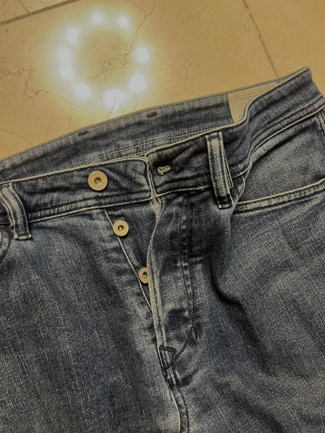 디젤 워싱 데님 청바지 (W32 L32) 상품이미지6