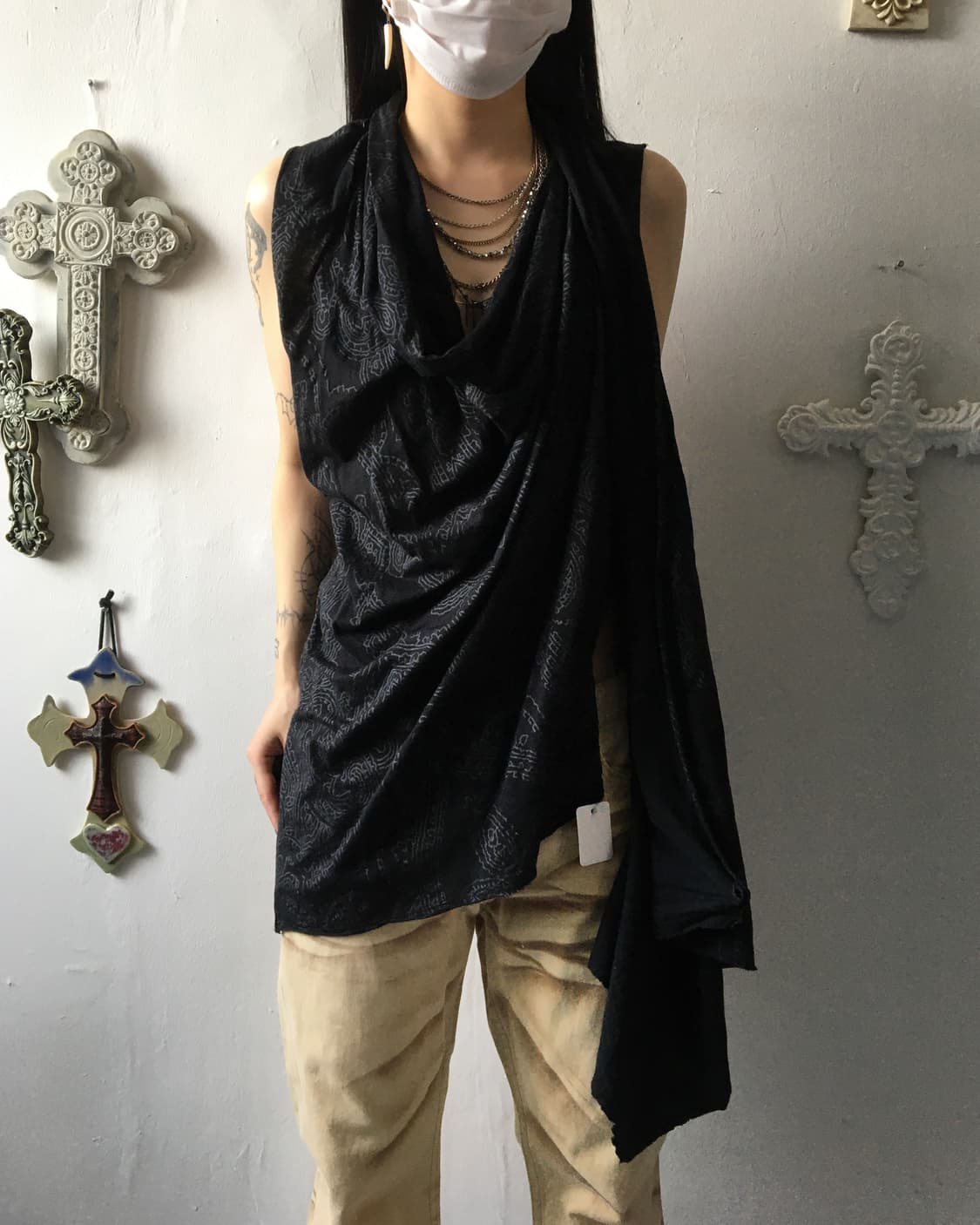 Civarize drape vest 상품이미지6