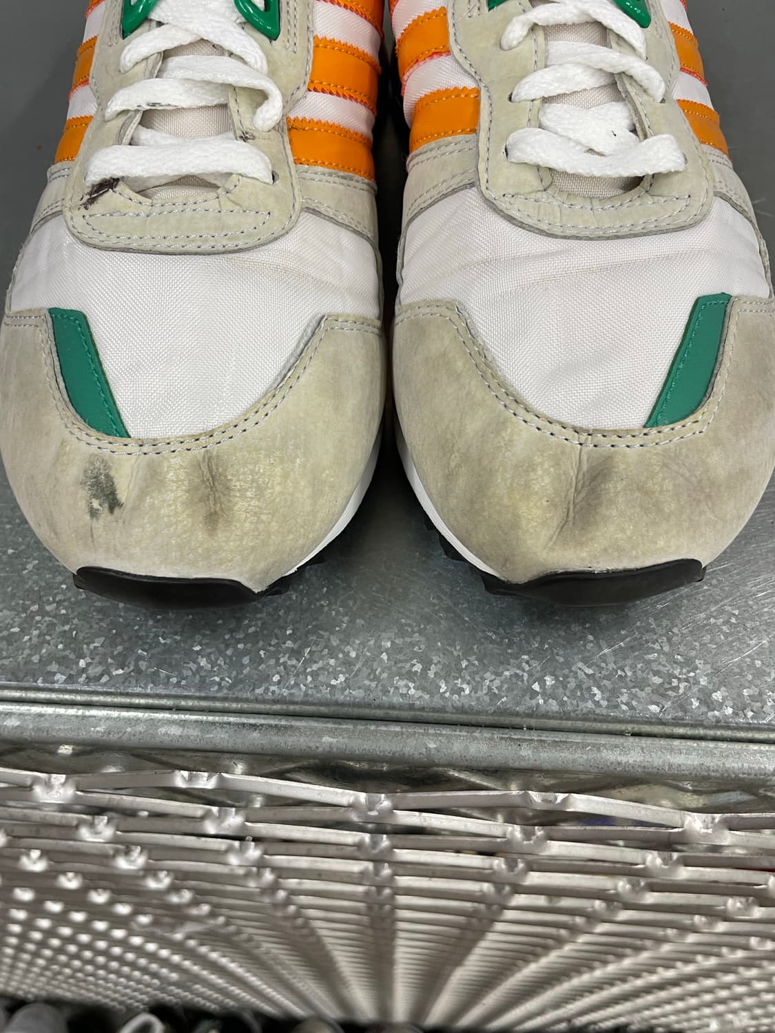 아디다스 ZX 700 화이트 오렌지 265 상품이미지8