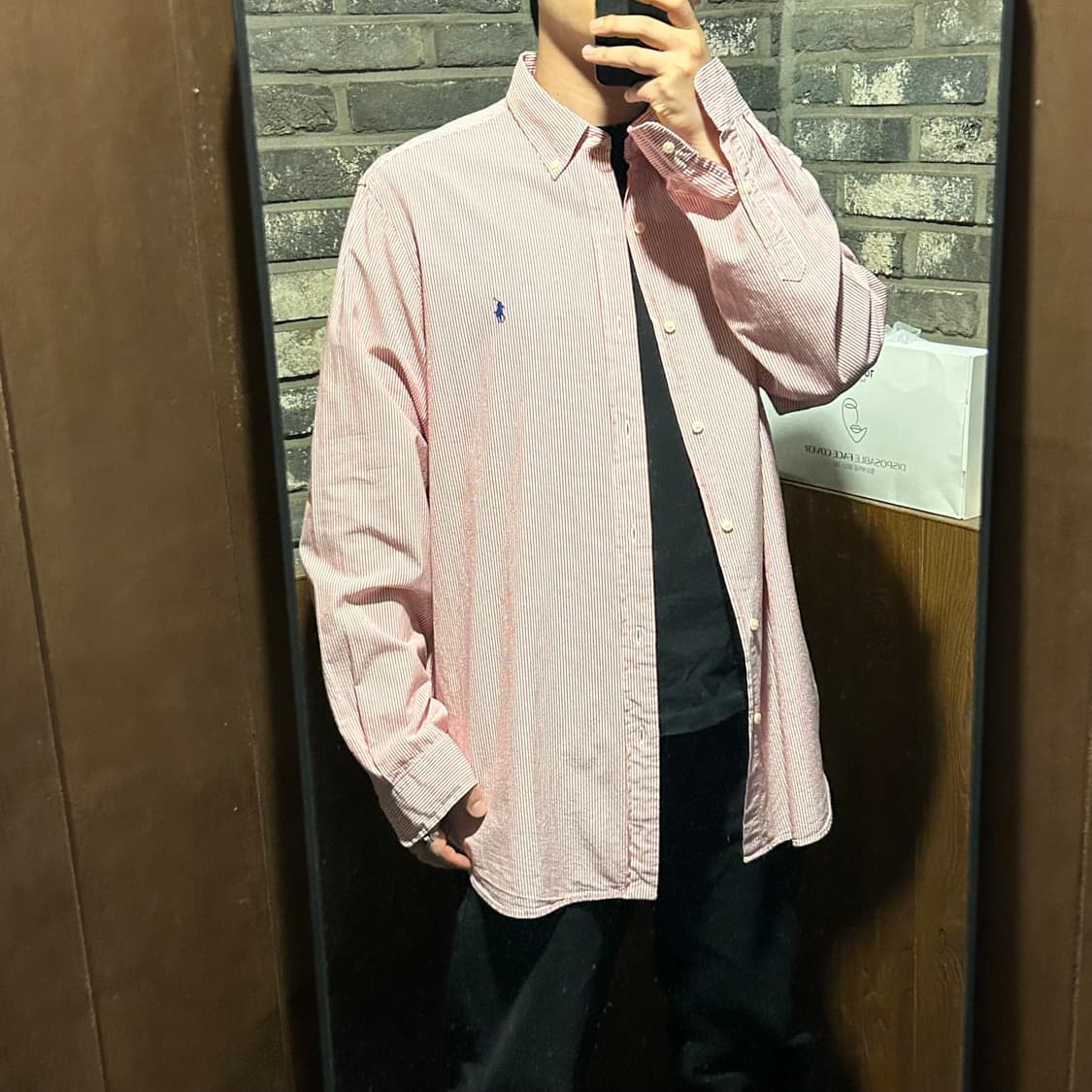 XXL) 폴로 랄프로렌 클래식핏 시어서커 셔츠 상품이미지9