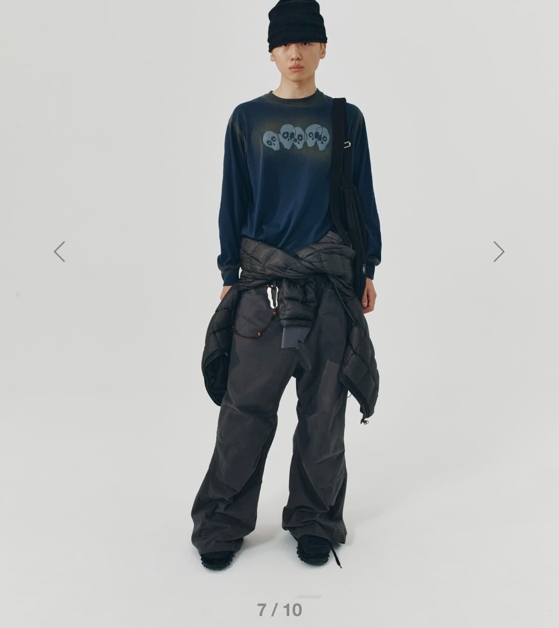 AV PLEATS PANTS (WASHED PURPLE) 상품이미지1