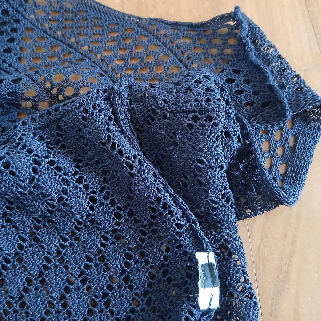 26-4 뜨게 면니트 가디건 조끼 77정도  상품이미지2