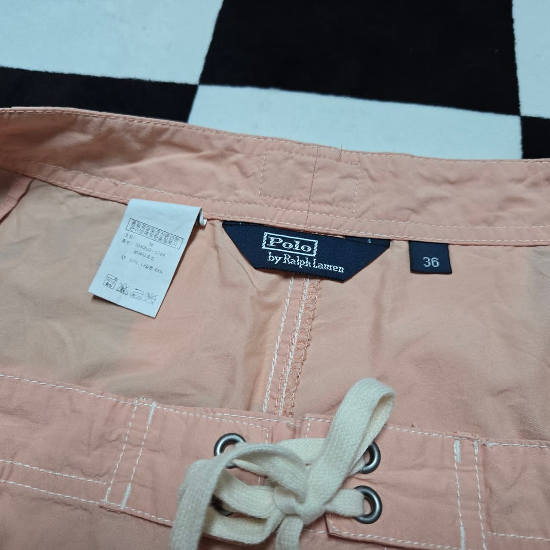 36 폴로랄프로렌 피싱 그래픽 스윔팬츠 스윔웨어 핑크 상품이미지6