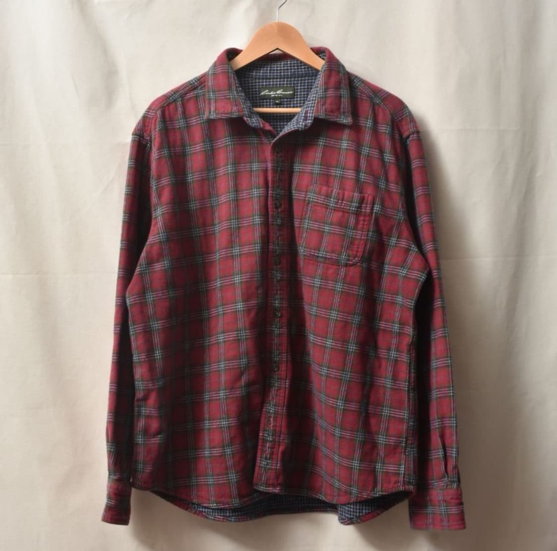 에디바우어 헤비 체크 셔츠 XL M0171 상품이미지1