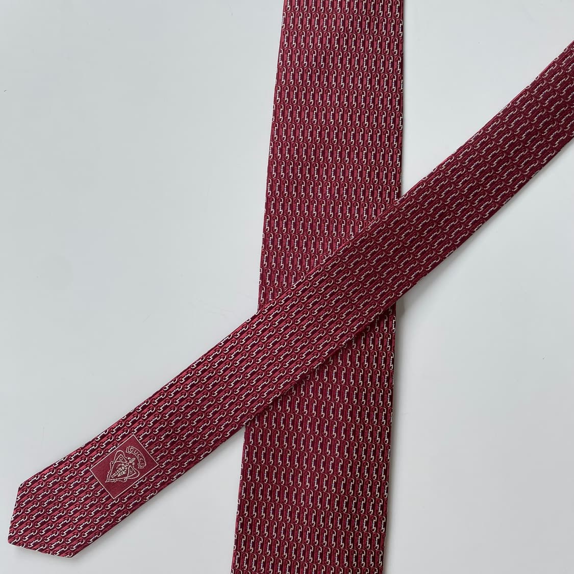 구찌(GUCCI) 명품 정품 넥타이 8.1cm 상품이미지4