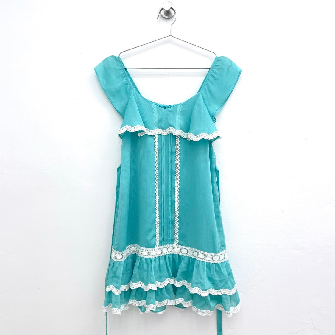 mint ruffle dress 상품이미지1